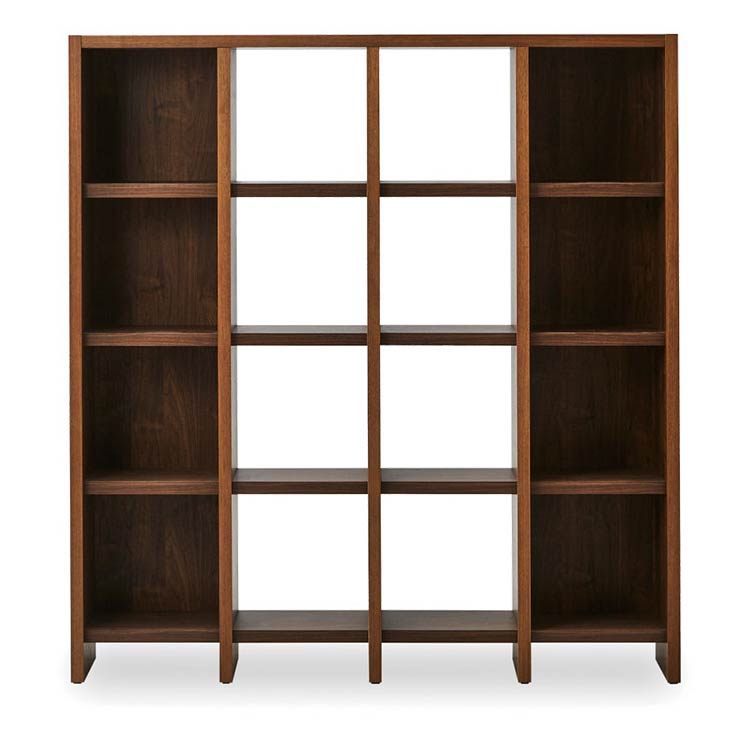 大川家具　関家具　棚　ルドルフ　シェルフ　ウォールナット　完成品　美品　日本製 ルドルフ シェルフ