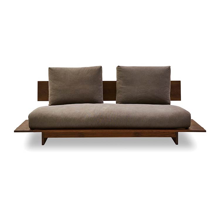 ヌシ 3人掛けソファ 1シータータイプ ウォールナット