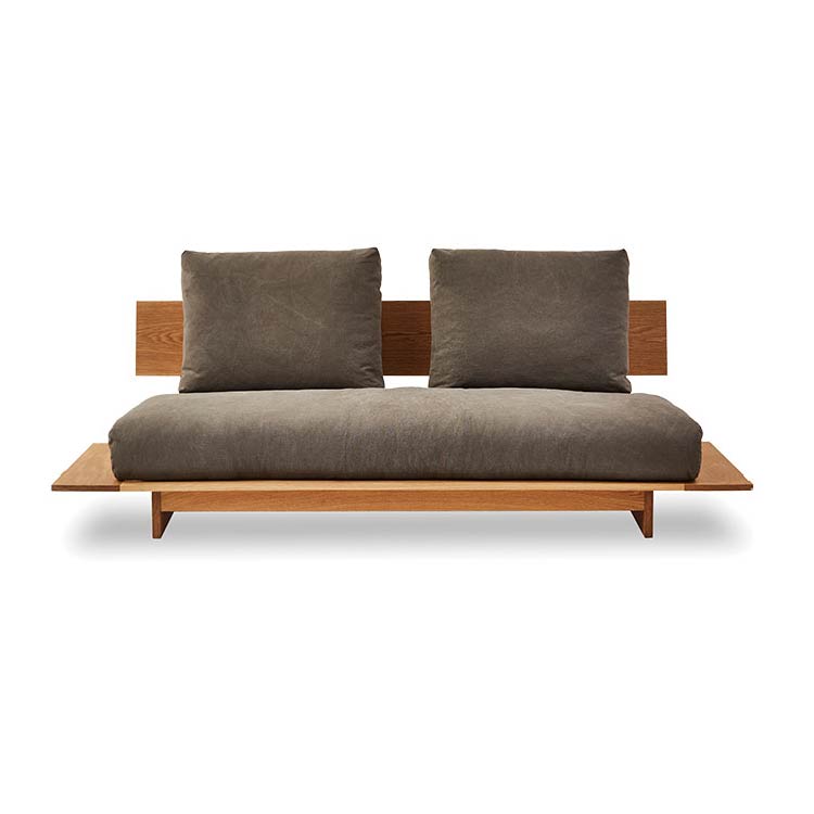 ソファー 3人掛け 日本製 ウォールナット ヌシ シンプル 北欧 ヌシ 3人掛けソファ 1シータータイプ オーク