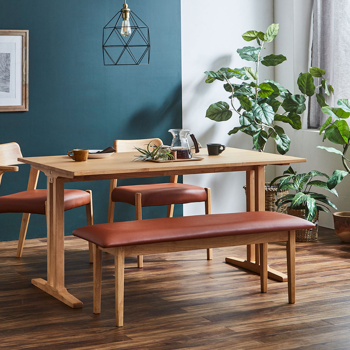 ベンチ115 ロッコ OAK ｜家具・インテリア通販の関家具【公式】