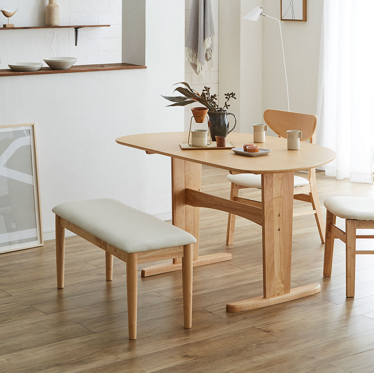 ベンチ97 ﾄﾗﾝｸ DBR（座IV） ｜家具・インテリア通販の関家具【公式】