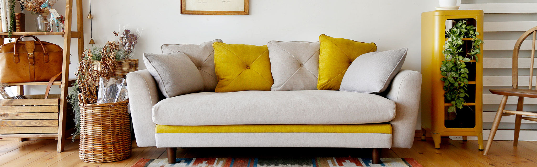 二人掛けソファ