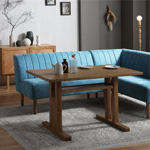 食事からくつろぎまでしっかり座れて快適に過ごせる座り心地を追求しました。 #LT01 キャメル（レザーテックス アニリン） #左カウチ