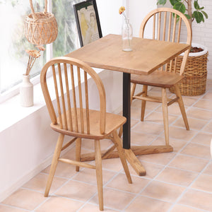 マーガレットⅡ ダイニングチェア #板座 バーチ材