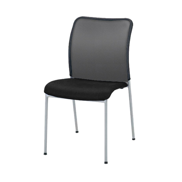 フォード ミーティング チェア #ブラック #肘なし