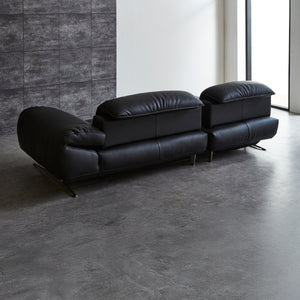 背面も美しい佇まい。 #LT01 キャメル（レザーテックス アニリン）