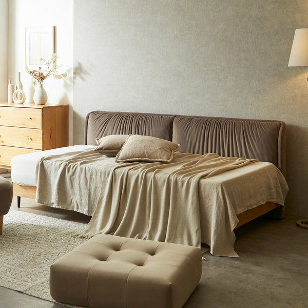 ベッドフレーム＋サイドクッション<br> #シングル #ベッドフレーム単体