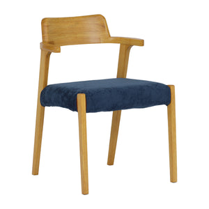 ロッコ ダイニングチェア カバー #ブルー