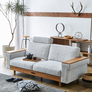 イメージは3人掛けサイズとなっております #ダークグレー