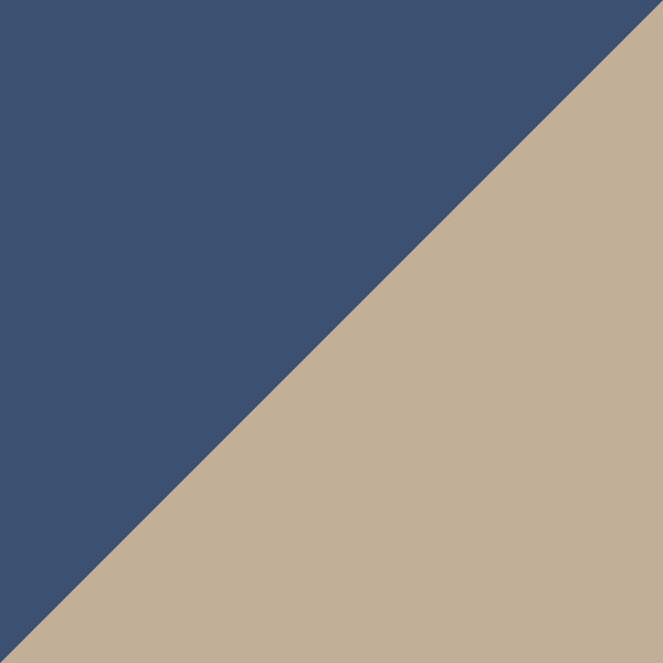 ブラント カウチソファ ツートンカラー #ブルー × ベージュ