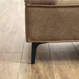 コモル カウチソファ 組み換え クッション付 お掃除ロボット対応 ファブリック #ダークグレー #左カウチ