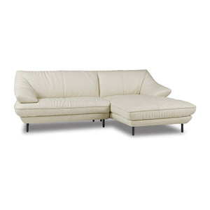 フロスホワイト #SILT22 フロスホワイト（シルキーレザーテックス） #左カウチ