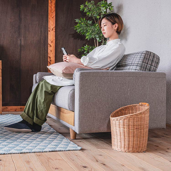 ハーシー ソファベッド #グレー