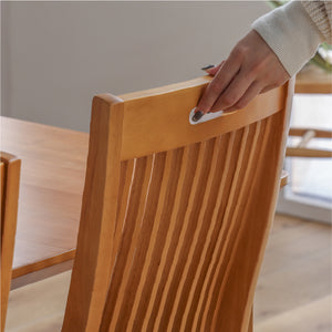 エメロード ダイニングチェア #ライトブラウン