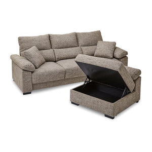 カローナⅡ カウチソファ #ベージュ