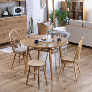 Logieシリーズ：ダイニングテーブル丸105cm #高さ40cm