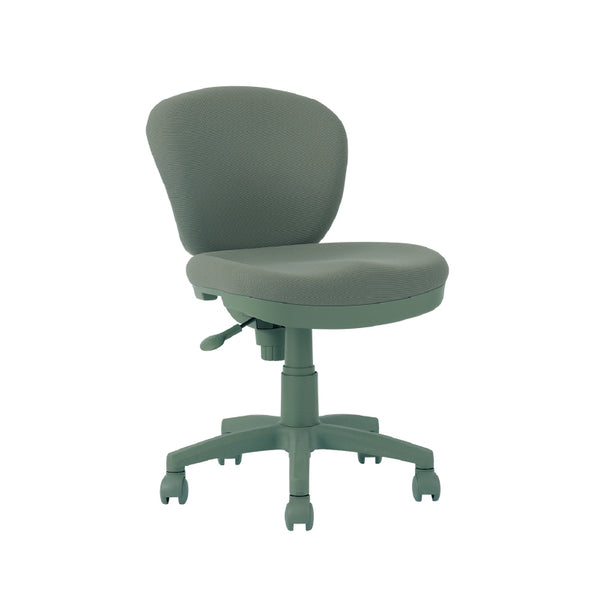 マルン オフィスチェア 昇降式 回転 #カーキ