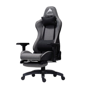 シャスティーナ V3 ゲーミング 4Dアームレスト オットマン付 135度 #グレー