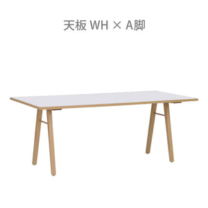 ルファ ダイニングテーブル #グレー #135 #A脚