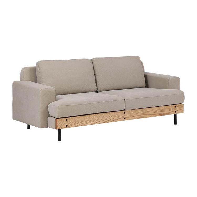 バスク 3人掛けソファ キャンバス