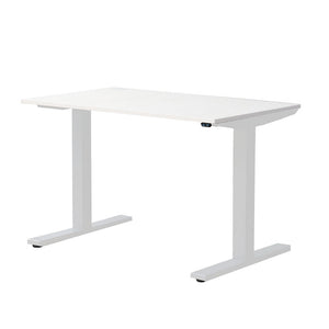 HOPライト電動昇降 デスク #ホワイト×ホワイト #幅113cm