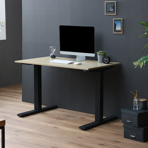 HOPライト電動昇降 デスク #ホワイト×ホワイト #幅113cm