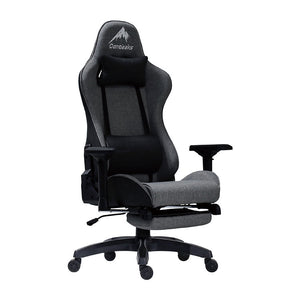 シャスティーナ V3 ゲーミング 4Dアームレスト オットマン付 135度 #グレー