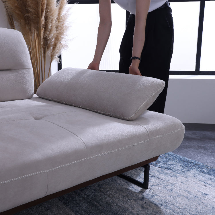 【2個口発送 ②】関家具　ラルスソファ　左カウチ　266㎝幅　追加送料分 ラルス ソファ | RELAX FORM (リラックスフォーム)