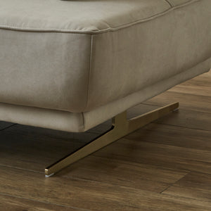 プラチナグレーの本体に、ペールゴールドの脚を組み合わせた、上品さが際立つ直営店限定の「アルフレード」です。 #Default Title