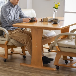 マリード ダイニング5点セット #ライトブラウン