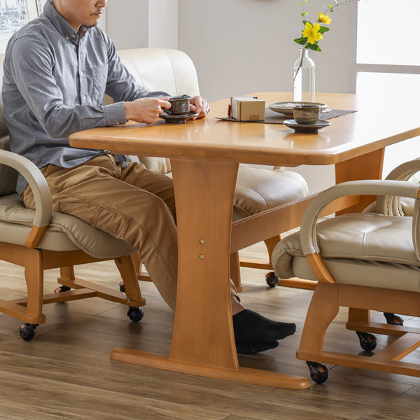 マリード ダイニング5点セット #ライトブラウン