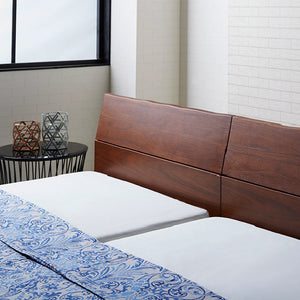 ルード ベッドフレーム シングル スノコ仕様 #ウォールナット #シングル #スノコ