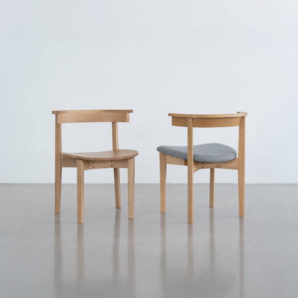 ガレット ダイニングチェア #ライトグレー