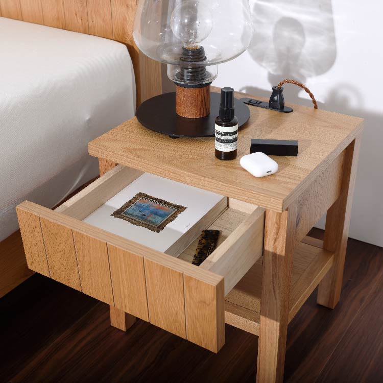 関家具 ナイトテーブル amando2 サイドテーブル Amand2 Night Table アマンド2 ナイトテーブル（オーク