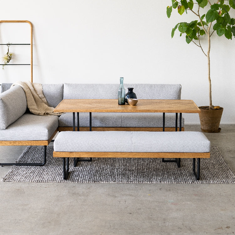 ベンチソファ（コーナー付き）ベンチキャスト130 ベンチソファ（コーナー付き）ベンチキャスト130 楽天市場】D-C 130背