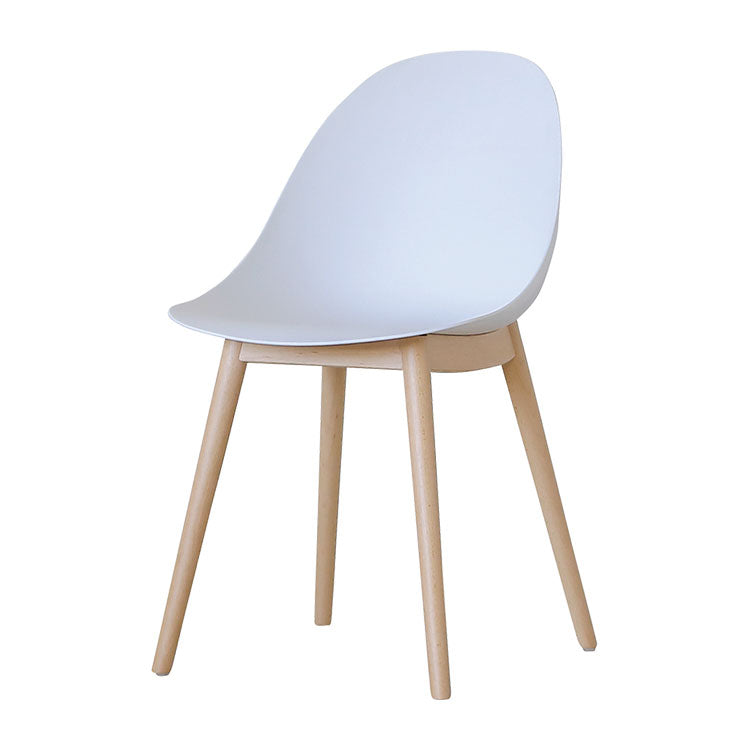 エッグ ダイニングチェア 木脚【2脚セット】 | 家具・インテリア通販