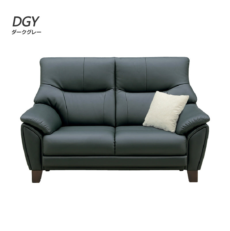 【美品】オノエファニチャー　2人掛けソファー ラブソファ 2人掛け「オースチンKD」幅156cm 革#H/S-042E