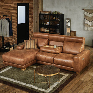 3割カウチは中央の背クッションを倒すとテーブルになる仕様。 #Default Title