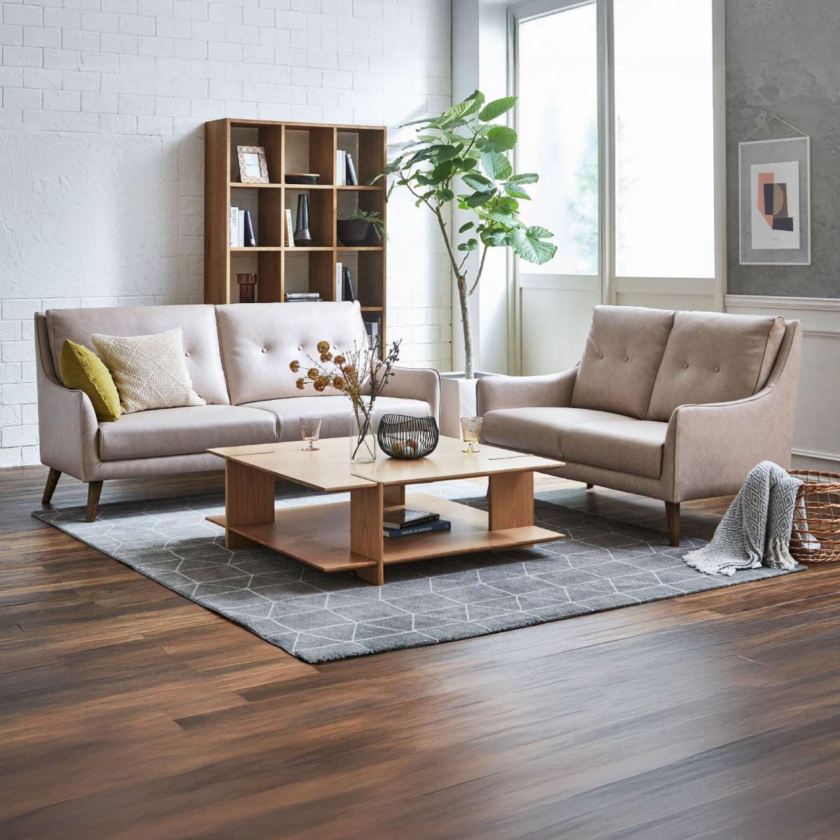 ユール 2人掛けソファ 幅130cm ｜ 関家具公式通販サイト