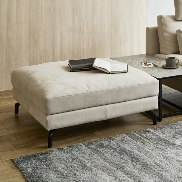 グラシエーロ　コーナー　幅94cm #PLT111 プラチナグレー（プライムレザーテックス）