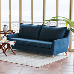 別売りのソファと組み合わせることで、足を伸ばしてゆったりとくつろげます。 #A41 カスタード（ファブリックAランク）