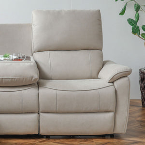 フィット感のあるバケットシートが、包み込まれるような優しい座りで贅沢な寛ぎの時間を演出します。 #LT03 チャコールブラック（レザーテックス アニリン） #右カウチ