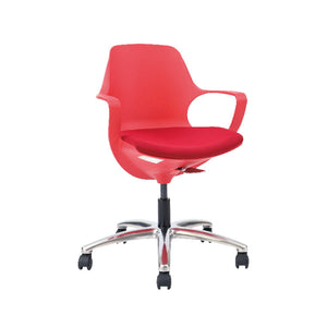 ポゴ オフィスチェア #レッド×ディープレッド