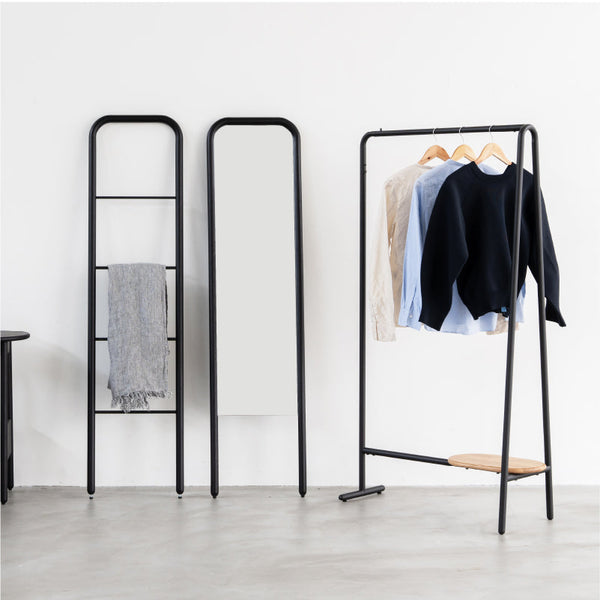 スーク スタンドミラー #ホワイト #幅40cm