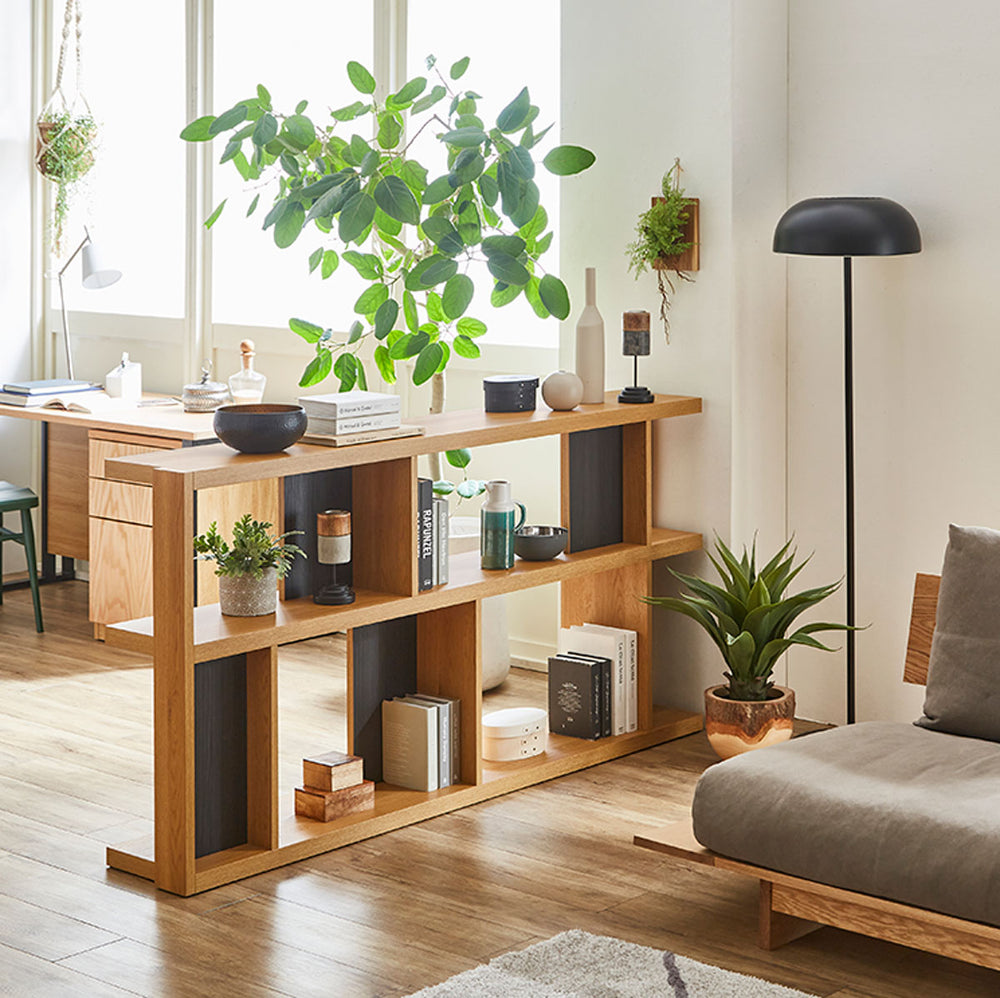 ローナ シェルフ 幅180cm ロータイプ