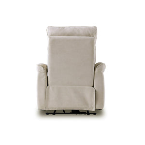 ロレア　電動パーソナルソファ　幅81cm #LT01 キャメル（レザーテックス アニリン）