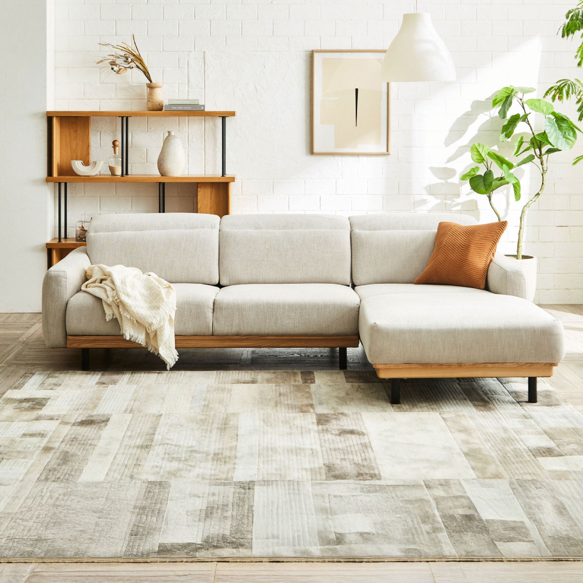 別注】バレンナ 左カウチソファ 幅284cm ｜ 関家具公式通販サイト