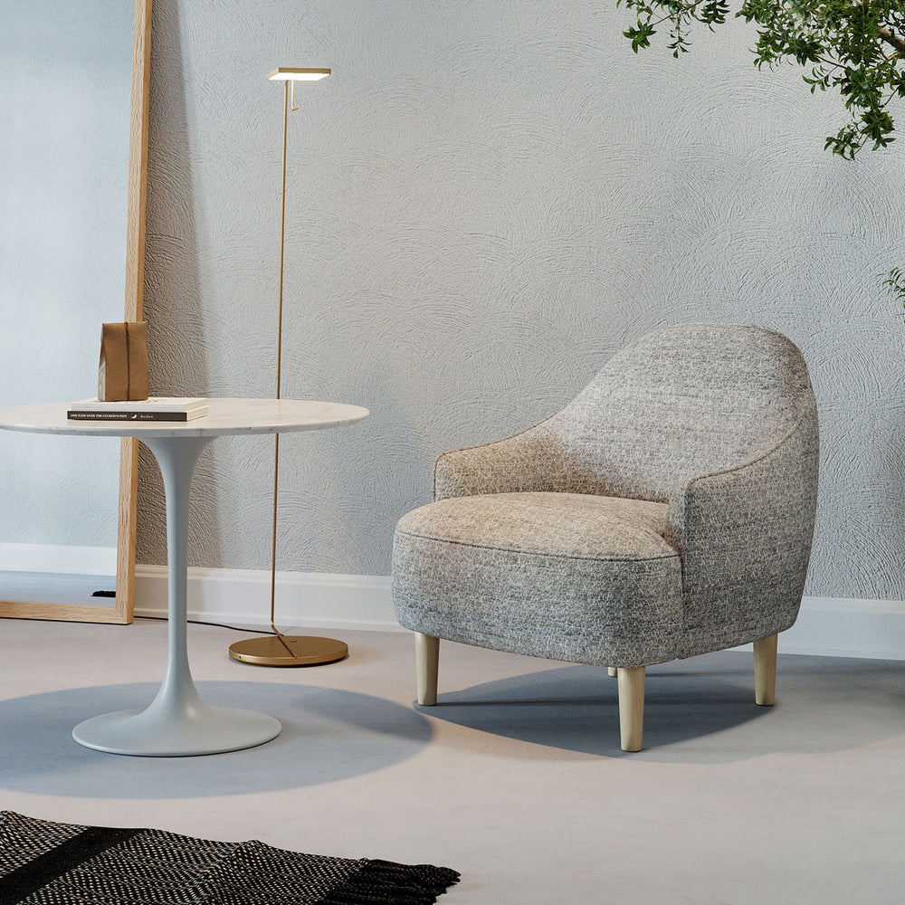 パメラ 1人掛けソファ ファブリック