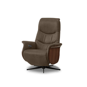 アストロ　電動パーソナルチェア　幅75cm #PLT112 ヨーロピアングレー（プライムレザーテックス）