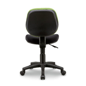 背：グリーン、座：ブラックのイメージ画像です #背：オレンジ 座：ブラック #肘なし